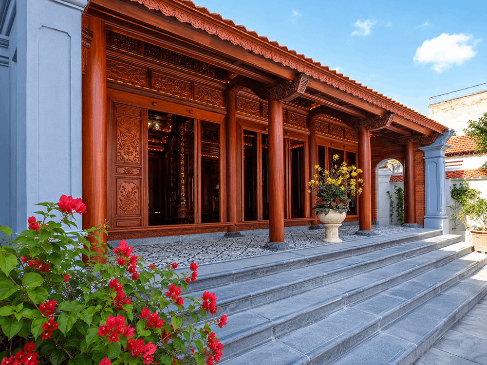Báo Giá Thi Công Nhà Gỗ 3 Gian Đẹp Trọn Gói