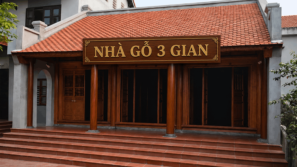 Báo Giá Thi Công Nhà Gỗ 3 Gian Đẹp Trọn Gói Từ A – Z