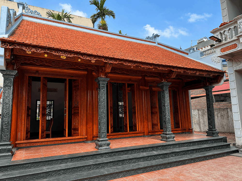 Báo Giá Thi Công Nhà Gỗ 3 Gian Đẹp Trọn Gói