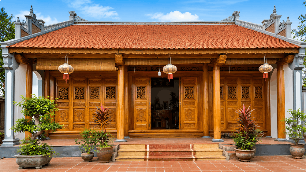 Báo Giá Thi Công Nhà Gỗ 3 Gian Đẹp Trọn Gói