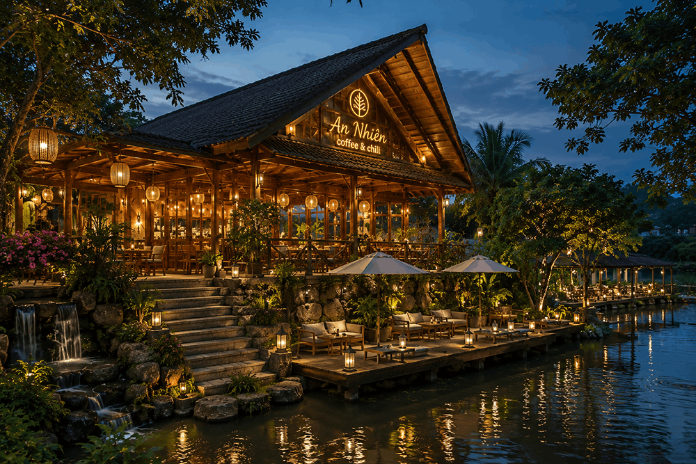 100+ Mẫu Thiết Kế Nhà Gỗ Cà Phê Đẹp, Thu Hút Khách Check in