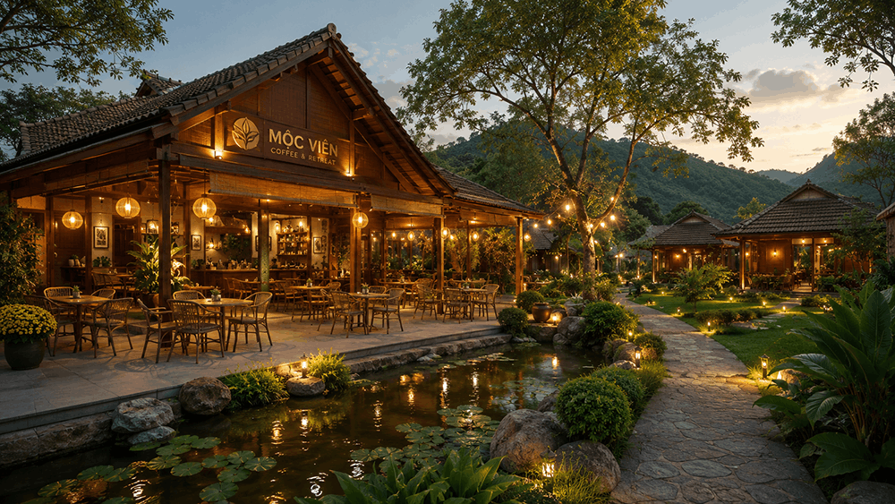 100+ Mẫu Thiết Kế Nhà Gỗ Cà Phê Đẹp, Thu Hút Khách Check in