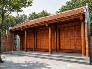 Hoàn Thiện Nhà Gỗ Lim 3 Gian 24 Cột Tại Phú Xuyên – Hà Nội