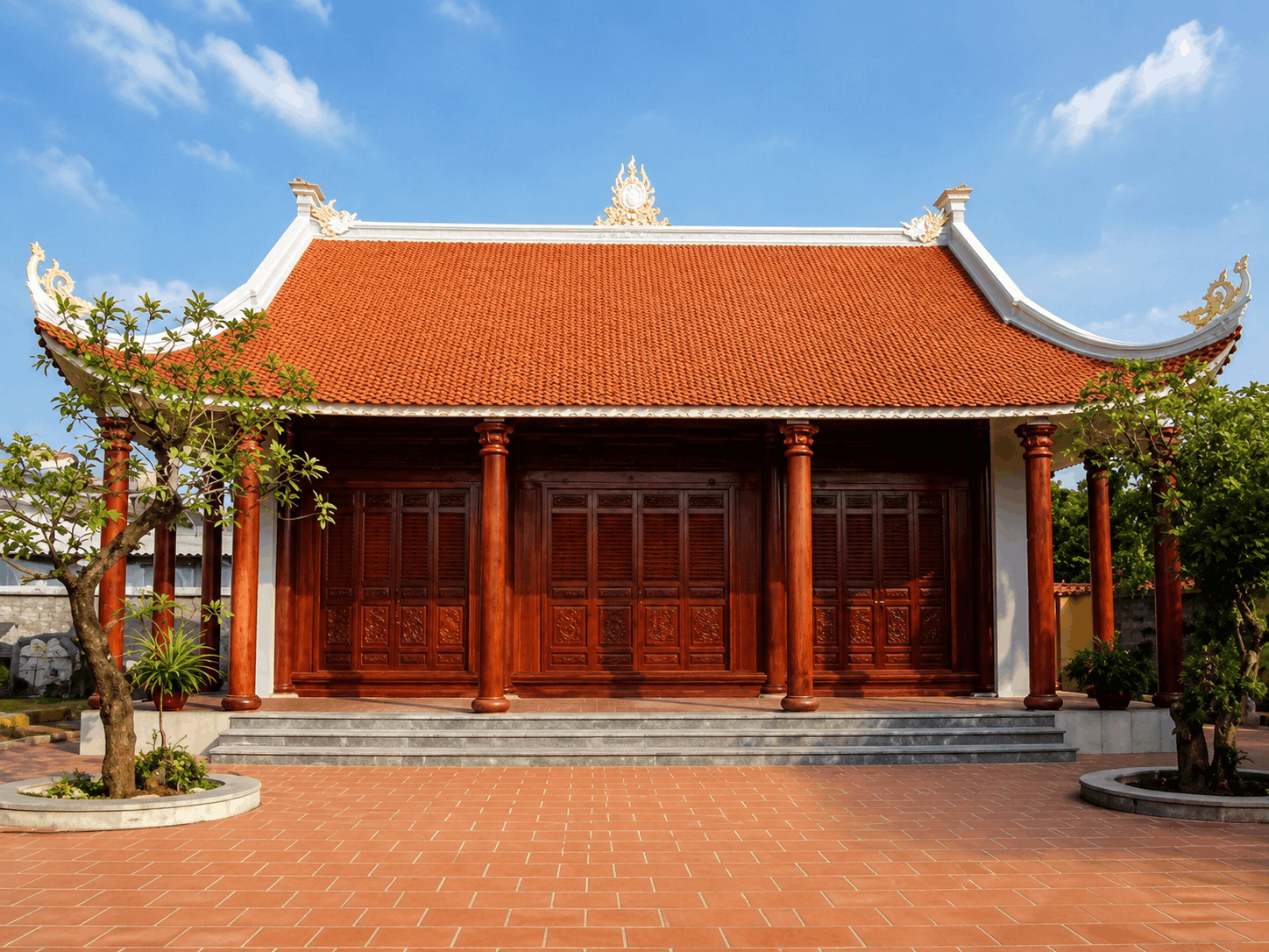Báo Giá Chi Phí Thi Công Nhà Gỗ 3 Gian 8 Cột