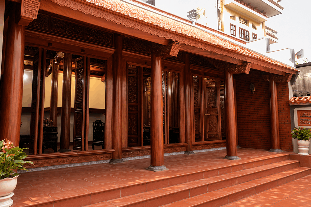 Dự Án Nhà Gỗ Lim 3 Gian 18 Cột Tại Lập Thạch – Phú Thọ