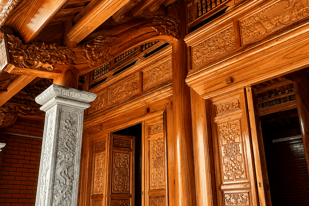 Dự Án Nhà Gỗ Xoan 3 Gian 18 Cột Tại Hoa Lư – Ninh Bình