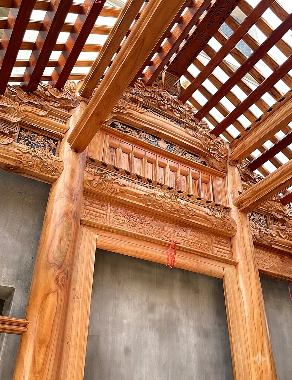 Hoàn Thiện Nhà Gỗ 3 Gian 20 Cột Gỗ Xoan Ta Tại Thạch Thất – Hà Nội Hoàn Thiện Nhà Gỗ 3 Gian 20 Cột Gỗ Xoan Ta Tại Thạch Thất – Hà Nội