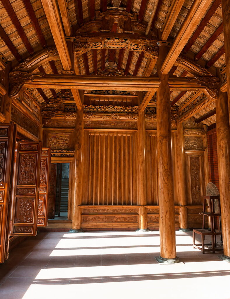 Hoàn Thiện Nhà Gỗ 3 Gian 20 Cột Gỗ Xoan Ta Tại Thạch Thất – Hà Nội