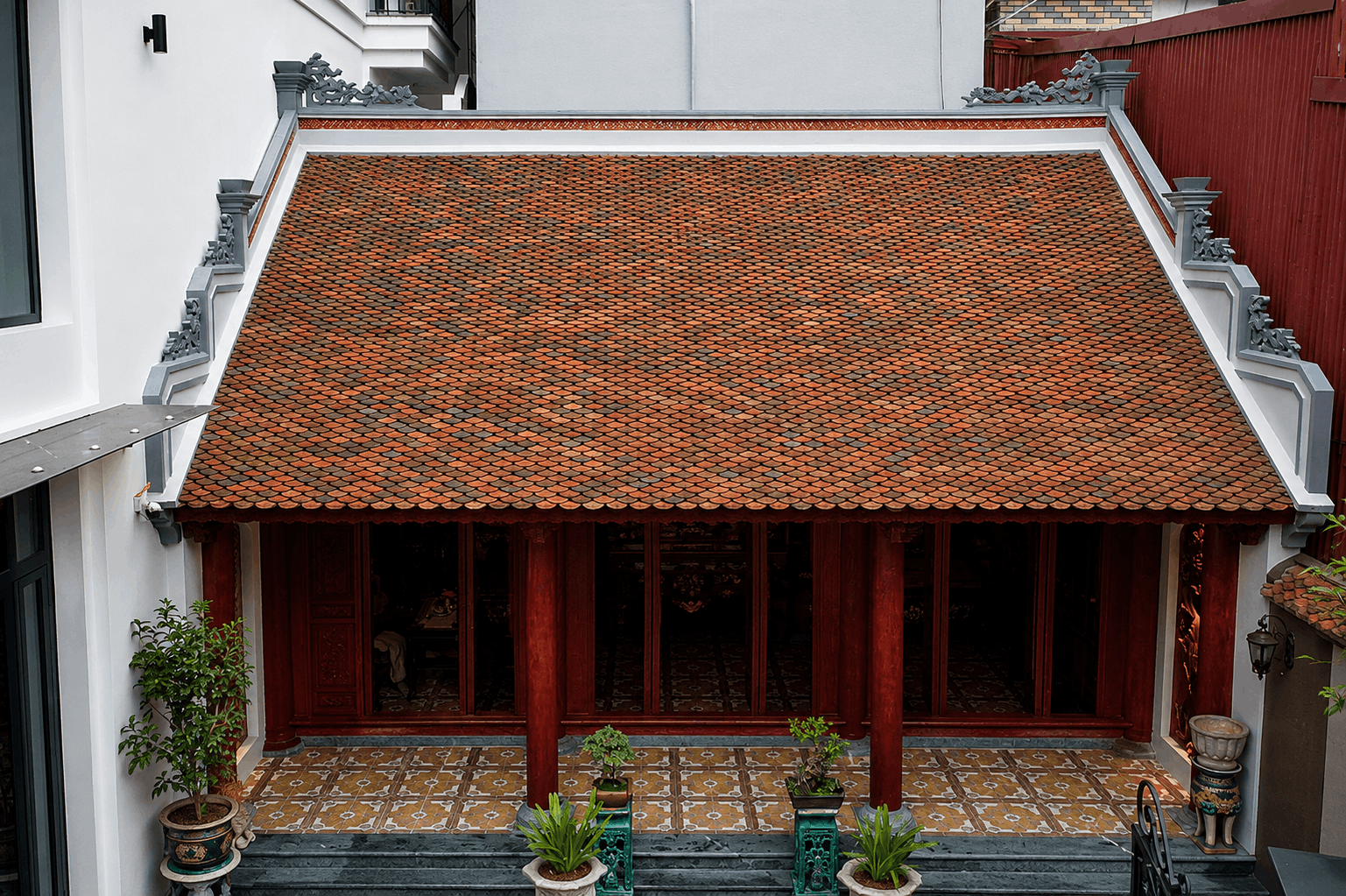 Hoàn Thiện Nhà Gỗ 3 Gian Lim Lào Tại Đan Phượng – Hà Nội