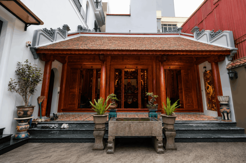 Hoàn Thiện Nhà Gỗ 3 Gian Lim Lào Tại Đan Phượng – Hà Nội