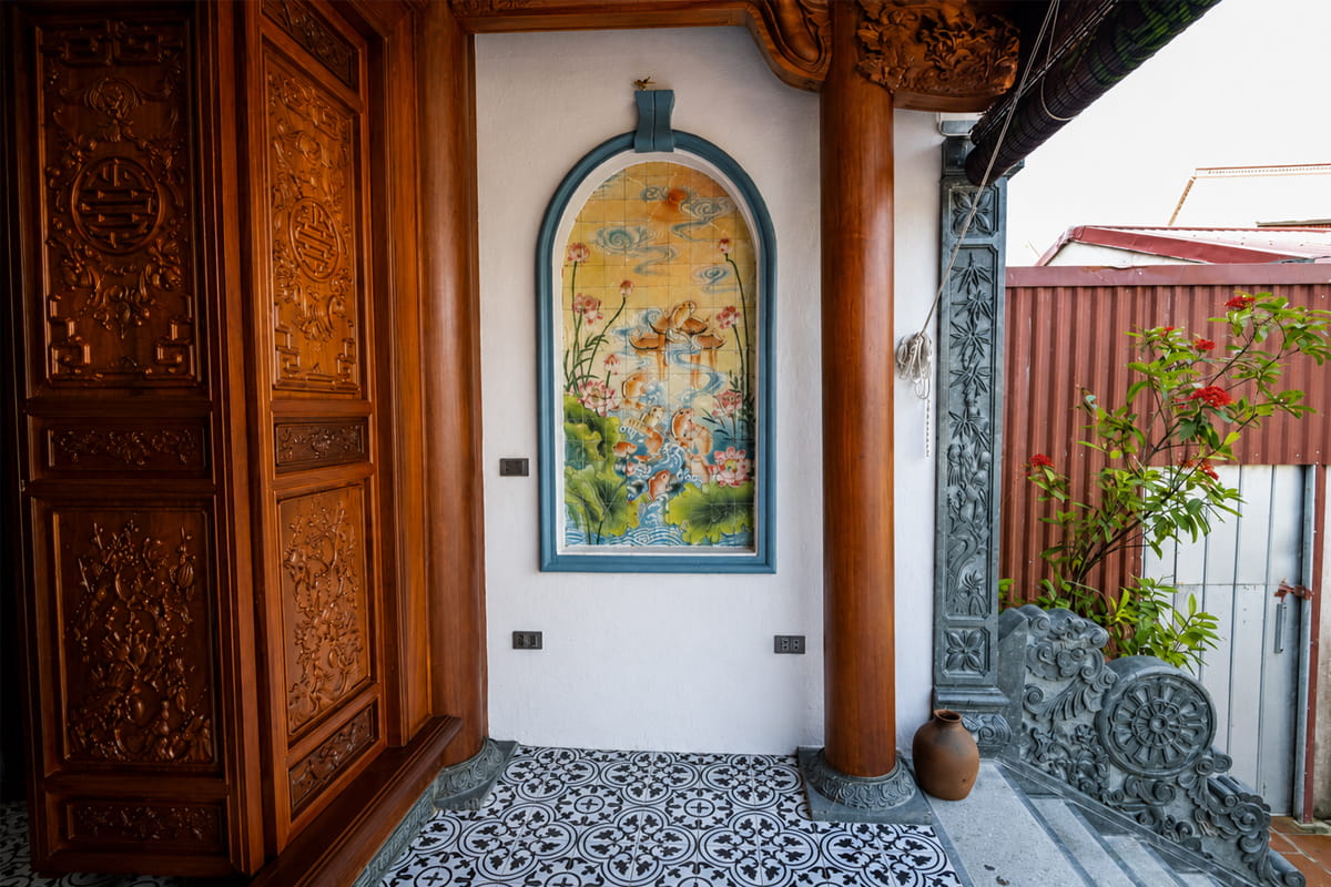 Hoàn Thiện Nhà Gỗ Lim 3 Gian Kết Hợp Sân Vườn Ao Chòi Ở Quốc Oai – Hà Nội
