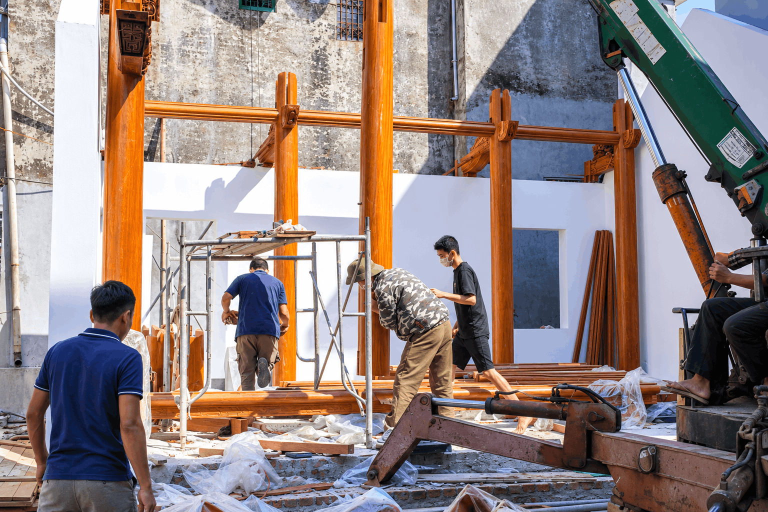 Báo Giá Chi Phí Làm Nhà Gỗ 3 Gian 12 Cột Trọn Gói