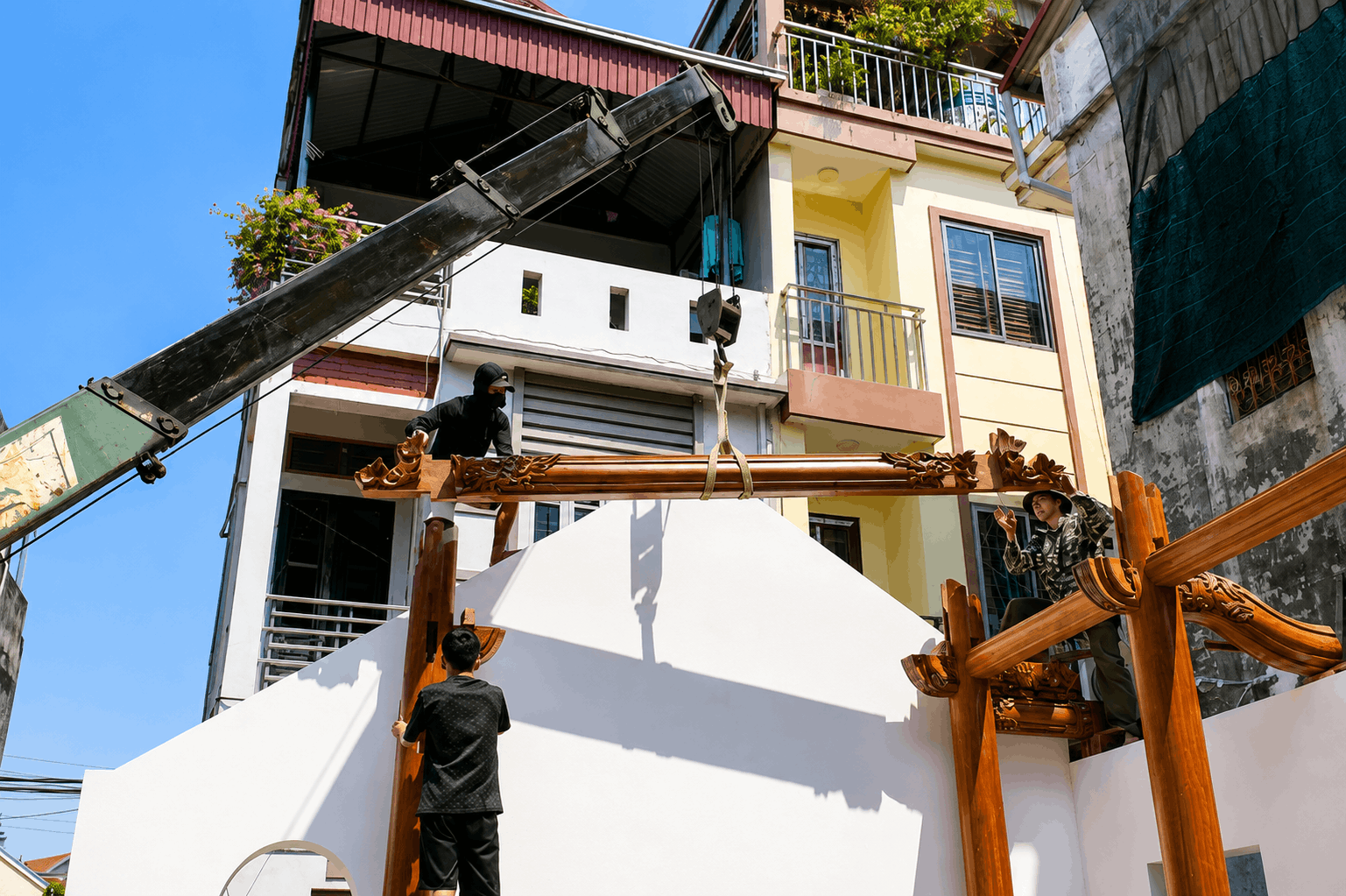 Báo Giá Chi Phí Làm Nhà Gỗ 3 Gian 12 Cột Trọn Gói